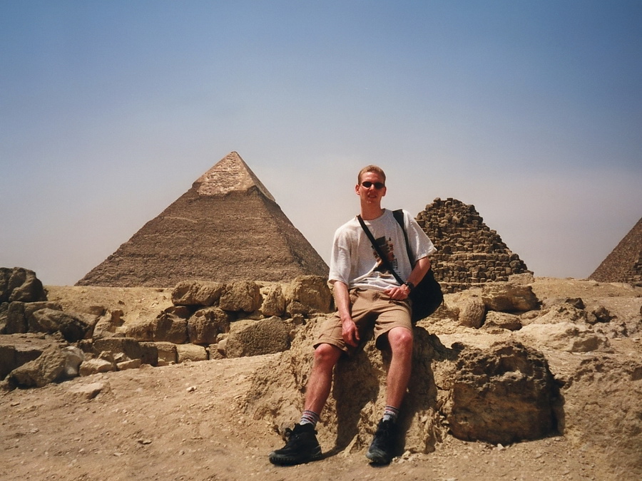 Gizeh - Piramide van Chefren - Stefan  Stefan Cruysberghs
